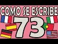 Como Se Escribe 73 En Letras