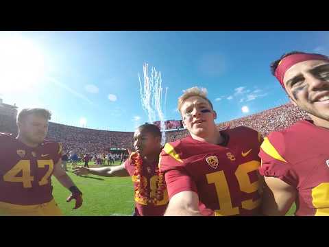 USC FOOTBALL vs UCLA football - FILMED BY PLAYER!!! (GoPro HD)