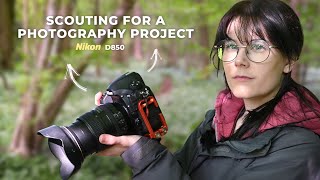 Finding Direction in Photography - Woodland Vlog with a Nikon D850