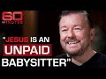 Capture de la vidéo Ricky Gervais on being an atheist | 60 Minutes Australia