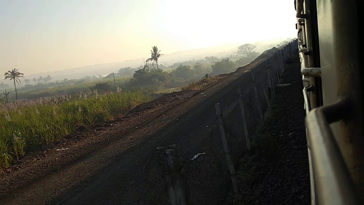 Progress of Pune - Solapur doubling and electrification (Washimbe - Parewadi section)