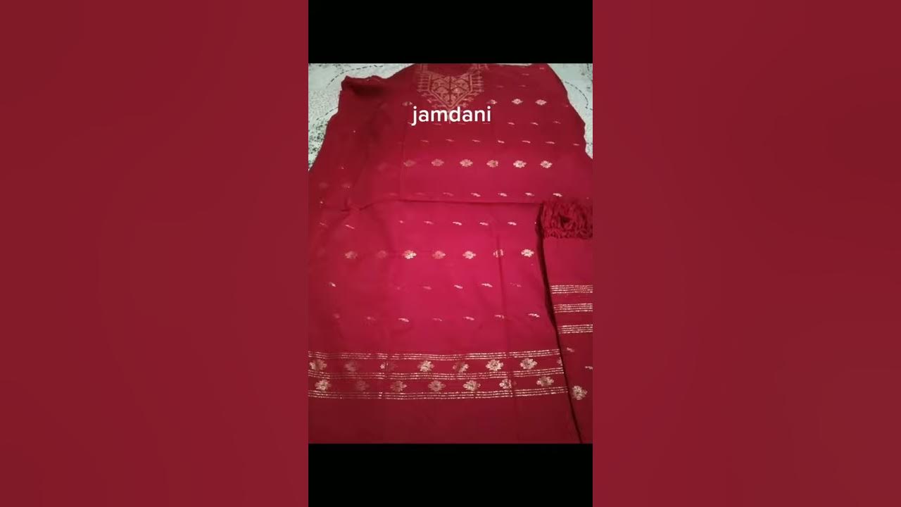 jamdani 3 pis .... - YouTube