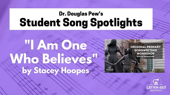 "I Am One Who Believes" by Stacey Hoopes