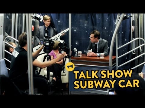 Talk Show Subway Car