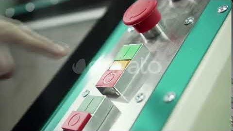 Close-up of a Push of a Start Button. | Stock Footage - Envato elements