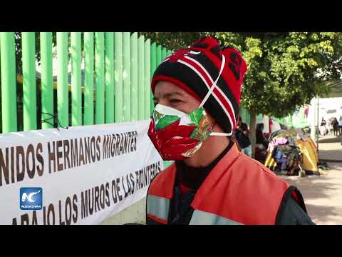 Caravana migrante permanece