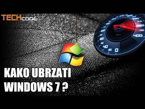 Video: Kako Ubrzati Pokretanje Sistema Windows 7