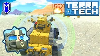 TerraTech - Artillery, The Most Overpowered Type Of Tech In The Game - Let's Play/Gameplay