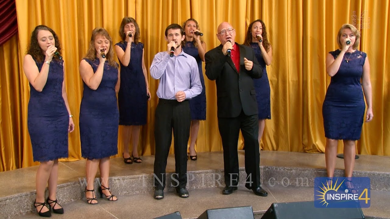 SHELTERED IN THE ARMS OF GOD - INSPIRE4 - Dottie Rambo Gospel INSPIRATIONAL Hope Song - His Safety