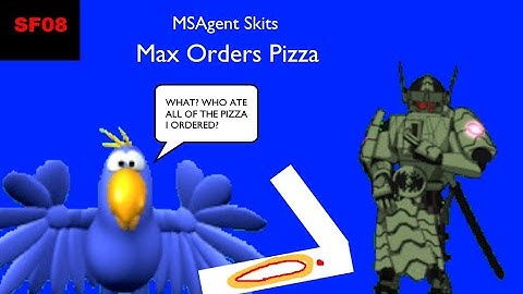 MSAgent Skits - Max Orders Pizza