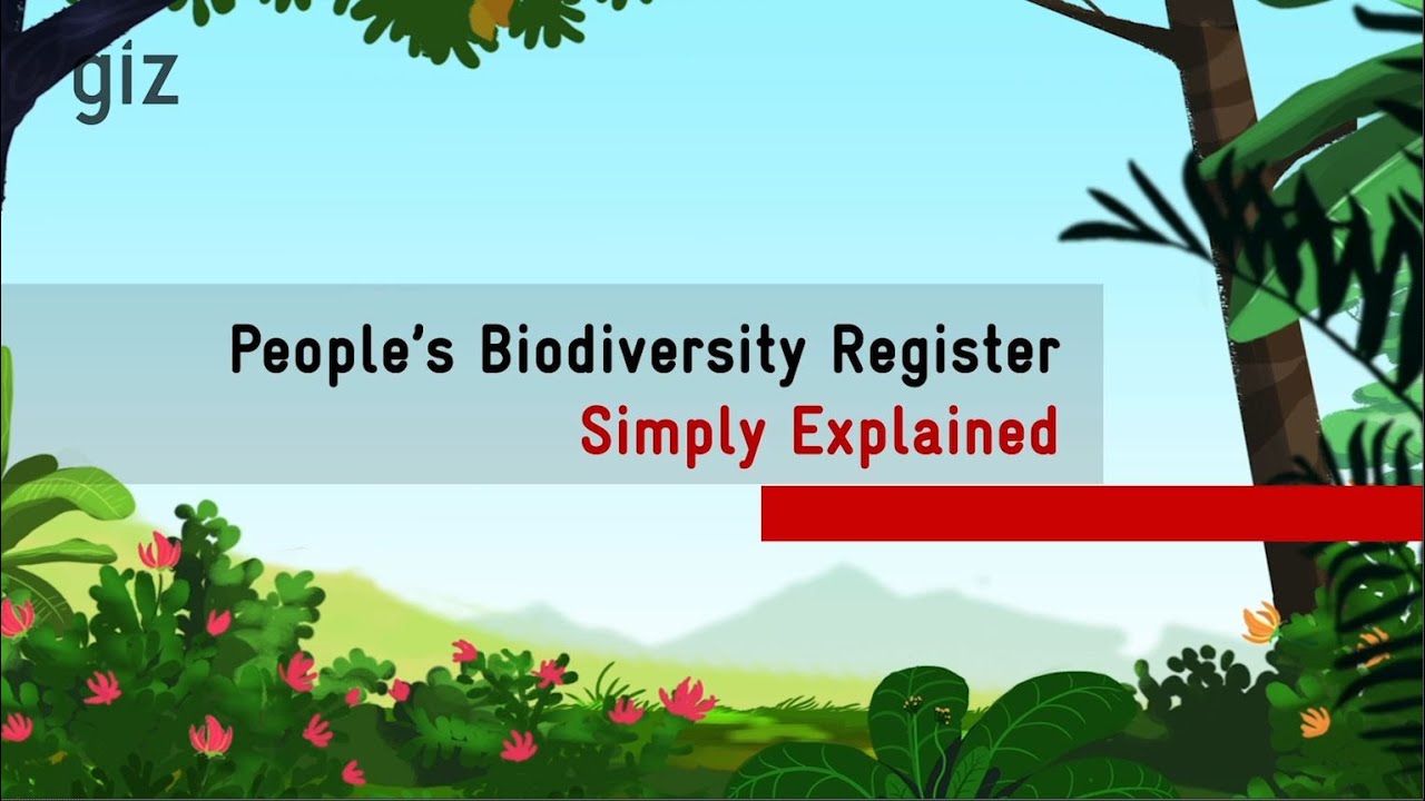Peoples Biodiversity Register I PBR I GIZ Peoples Biodiversity Register I PBR I GIZ