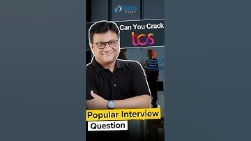TCS Java Interview Question 2024 - Unlock the Code! 🔒 #programming