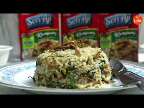 Olahan RESEPI BARU SERI-AJI NASI GORENG KAMPUNG KAW! Authentic Malaysian Fried Rice Yang Sangat Enak