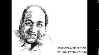 Jin Ke Liye Mein Deewana Bana... MOHAMMAD RAFI SAAB