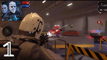Armed Heist: TPS 3D Sniper shooting gun games (Android-IOS) Walkthrough/Gameplay #1