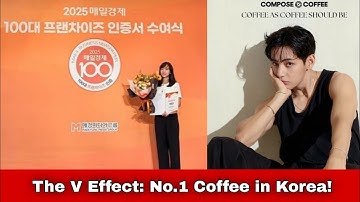 The V Effect: How BTS’s V Made Compose Coffee a Premium Powerhouse!