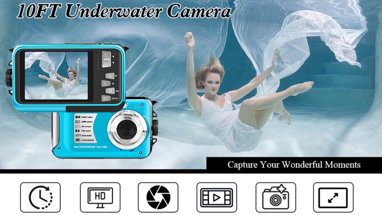 Yifecial Waterproof 10FT Underwater Camera 100k Bonuses in