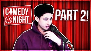 Diss God Rages & Has A Rap Battle Session on Comedy Night *HILARIOUS* Part 2