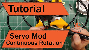 How to Modify Servo for Continuous Rotation