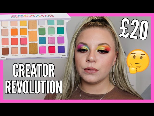 Makeup Revolution Halloween Face Paint Palette Creator Revolution Zombie  Vegan