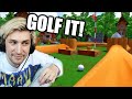 xQc Plays Golf It! with Friends