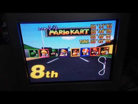 Mario Kart 64:Evolution of all characters losing