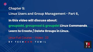 Manage Groups in Linux | Groupadd Groupdel Commands in Linux