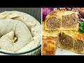 Никакой возни с тестом! Шикарный “Ленивый” пирог с мясом. | Appetitno.TV