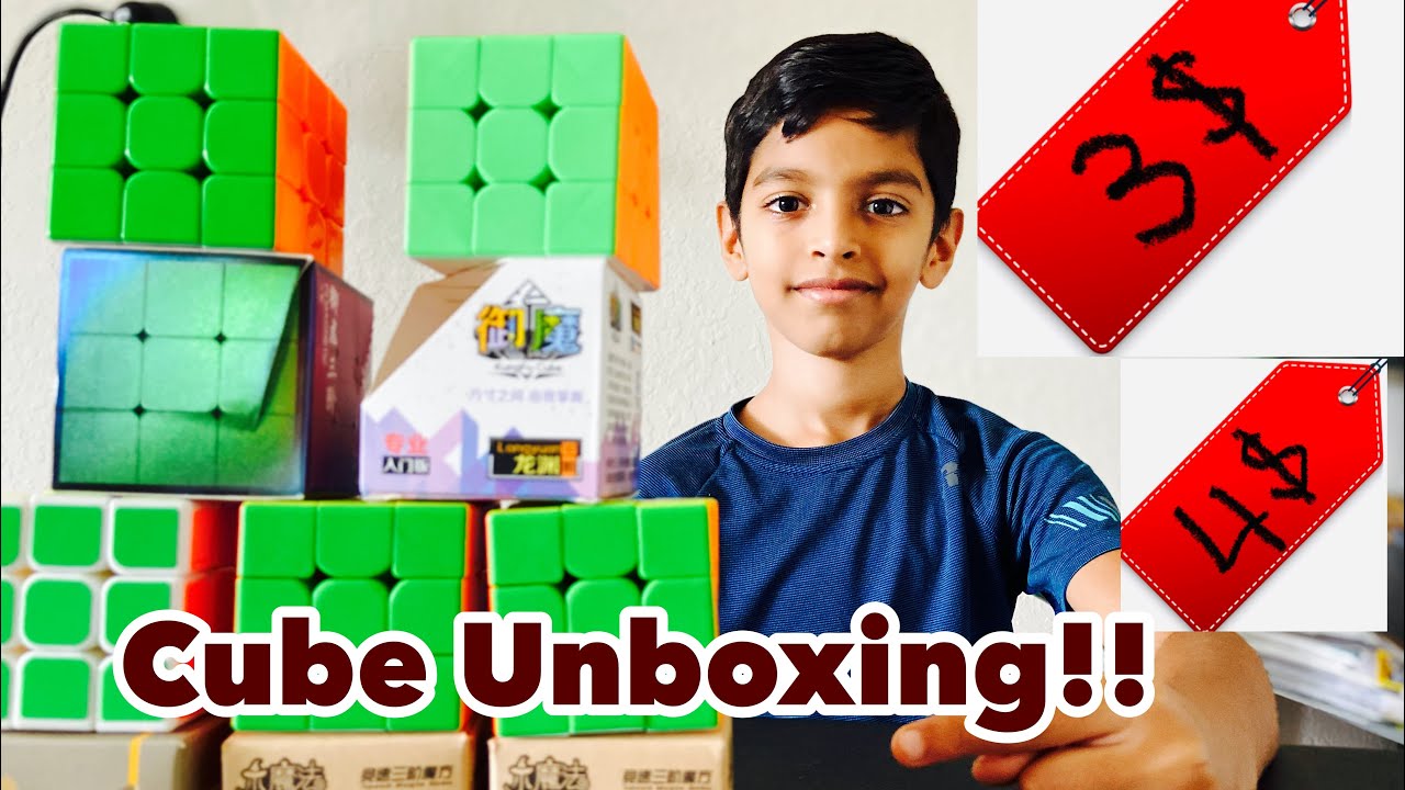 $3 And $4  Speed cube Unboxing | Great budget cubes| speedcubeshop.com