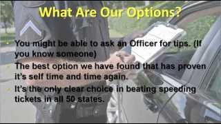 Beat Speeding Tickets (Part 1 of 2)
