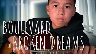 Boulevard of Broken Dreams 🛣️💔 | Green Day💚 | Fingerstyle Guitar🎸 | Mood🚌😬