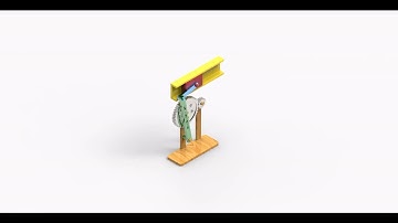 Quick Return Mechanism | 3D Animation | Crank and Slotted Lever and Slider | Whitworth Mechanism