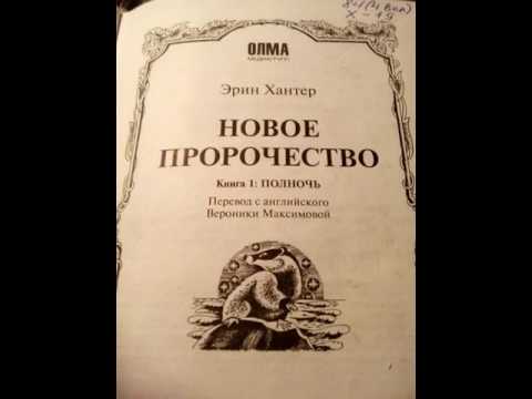 Аудиозапись книга коты воители полночь глава 1