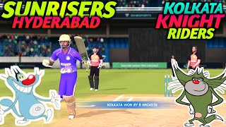 Oggy and Jack Plays KKR VS SRH IPL Qualifier 1 Match in Sachin Saga Pro Cricket