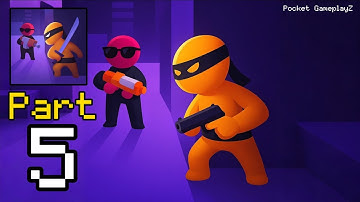 Stealth Master: Assassin Ninja - Gameplay Walkthrough Part 5 - Night Blade Missions (iOS, Android)