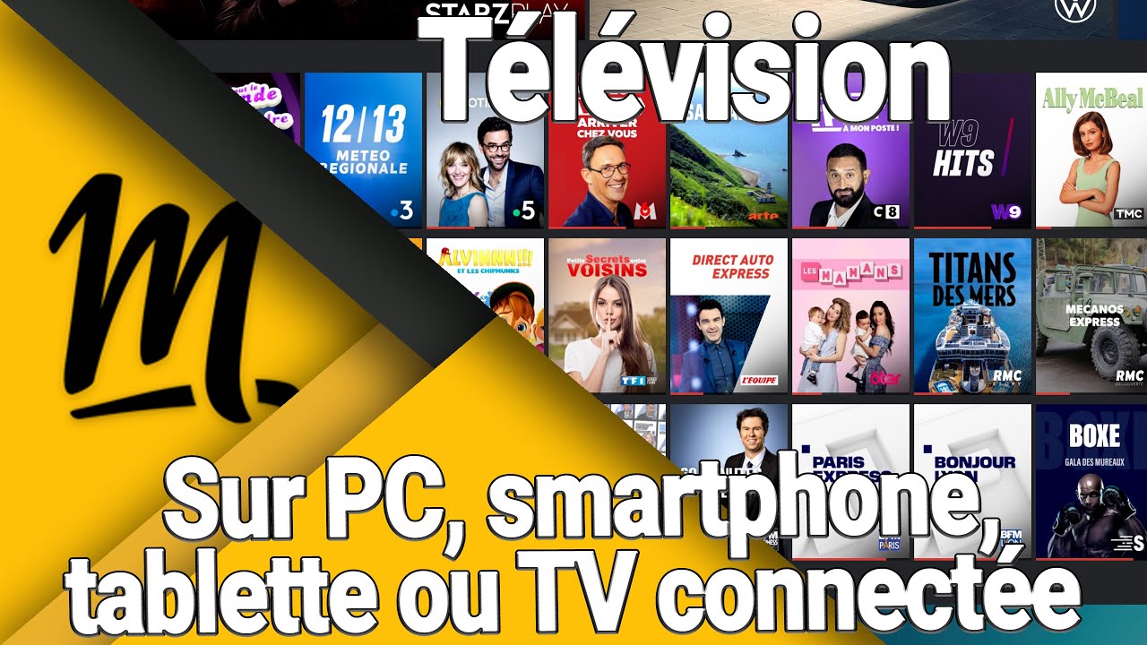 Regarder la télévision sur son PC, smartphone, tablette ou TV connectée  gratuitement et légalement - YouTube