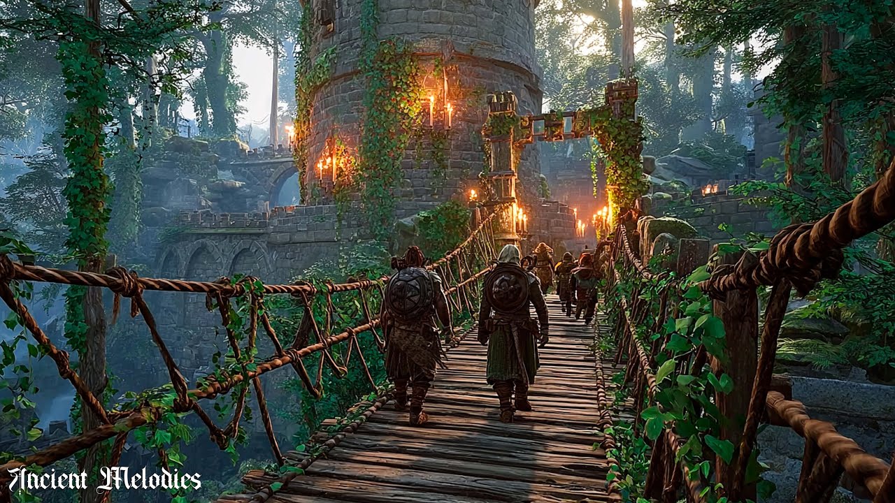 «Путь забытых воинов» | Кельтская средневековая музыка для письма и воображения