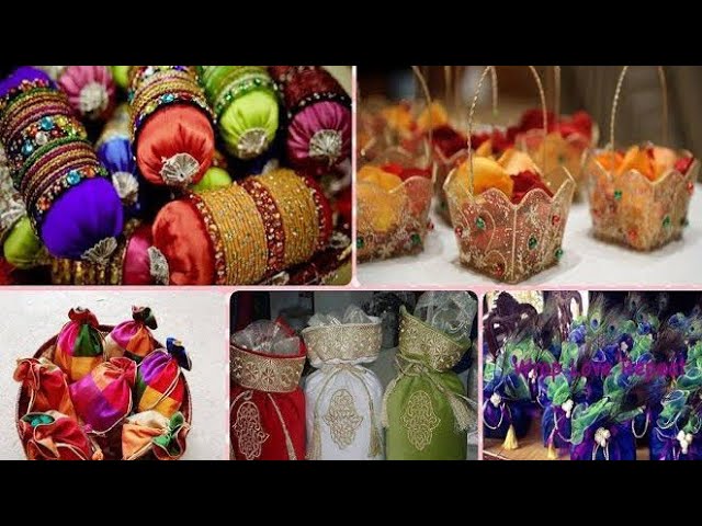 Set Of 6 - Trendy Potli Bags for Return Gifts for Ladies Mehendi, Hald |  Birthday return gifts, Party favor bags, Potli bags
