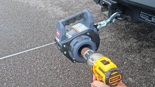Drill Winch - Unique Tools - YouTube