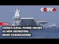 China's Naval Power Grows as New Destroyers Being Commissioned