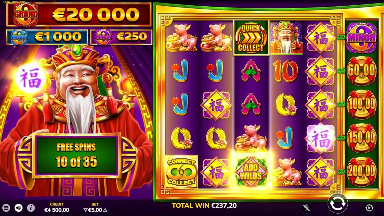 Cai Fu Emperor Ways Slot Review | Free Play video preview