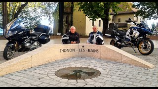 Balade moto: RGA DU SUD AU NORD  Route des Grandes Alpes 2023 YT