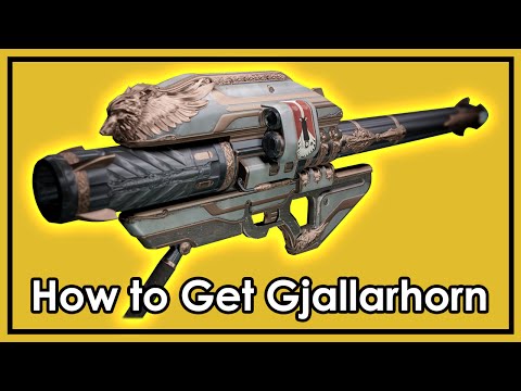 Vídeo: Destiny Gjallarhorn Quest - Como Obter Gjallarhorn No Ano 3 Completando Echoes Of The Past Em Rise Of Iron