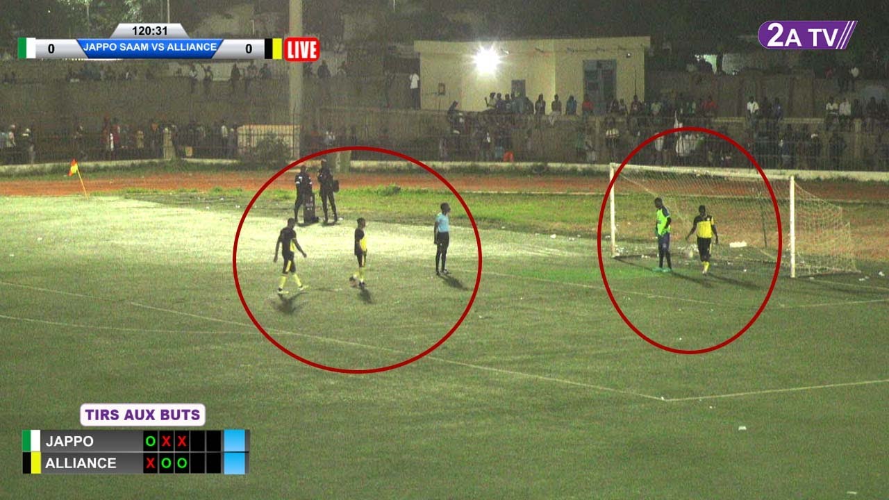 INCROYABLE: Tirs aux buts serré et très mystique entre Alliance et Jappo Saam