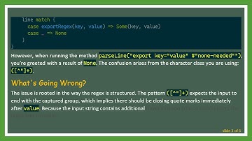 Mastering Regex Negated Character Classes in Scala