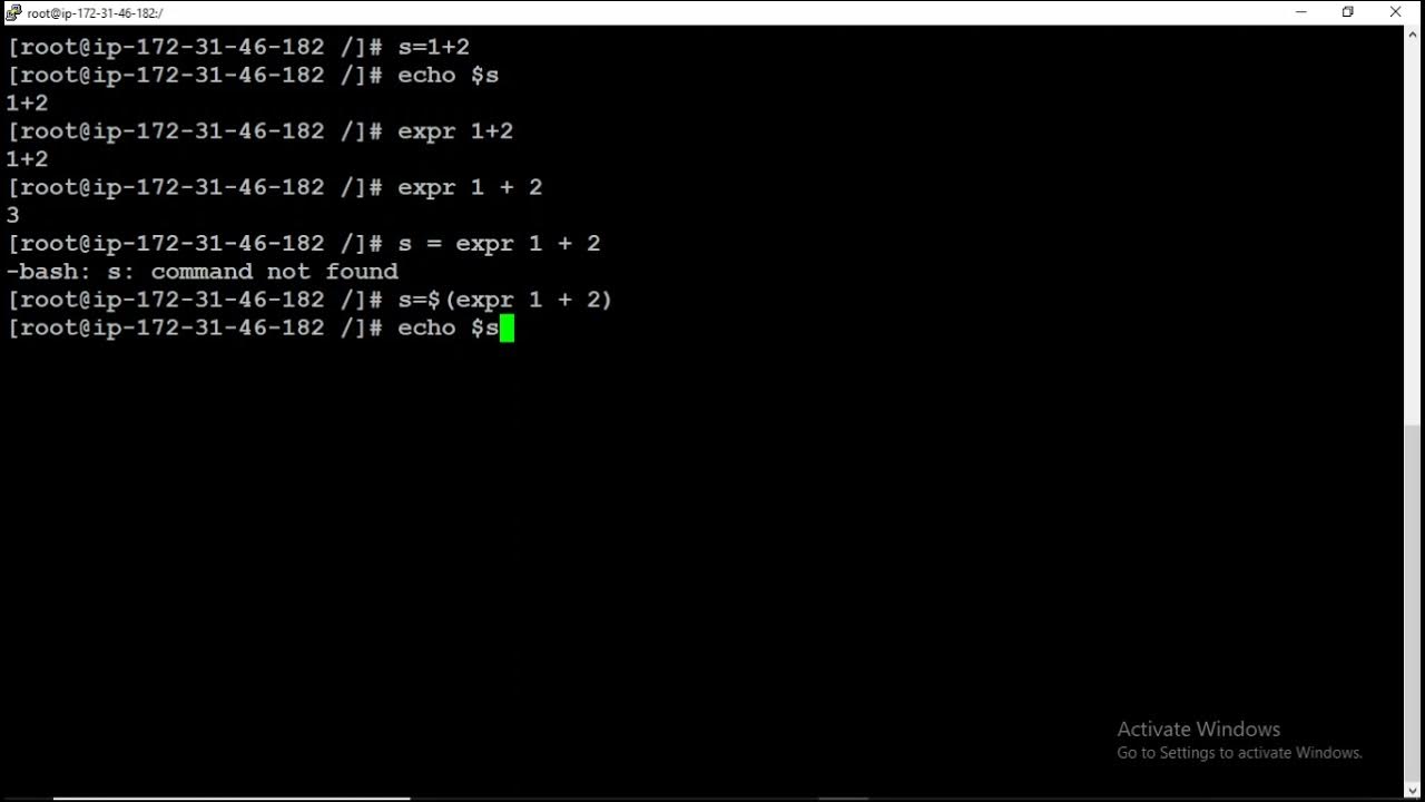 HOW TO PERFORM ARITHMETIC OPERATIONS ON DATA IN SHELL SCRIPTING | expr ...