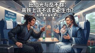 六神磊磊短评孙宇晨大战胡锡进，田伯光和岳不群争论高铁上能不能卖卫生巾？史上最不真诚的论战