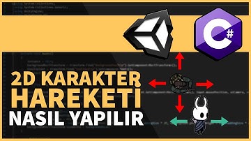 2D KARAKTER NASIL HAREKET ETTİRİLİR | Yeni Başlayanlar İçin Unity 2D 3D C#