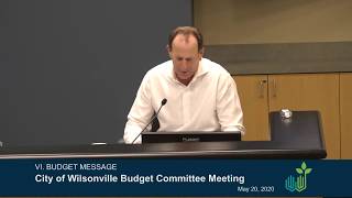 Budget Committee Meeting #1: May 20, 2020