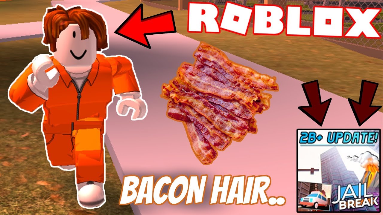 Jailbreak 2 Billion Visits Update As Bacon Hair Roblox Youtube - server full of bacon hairs glitches roblox jailbreak